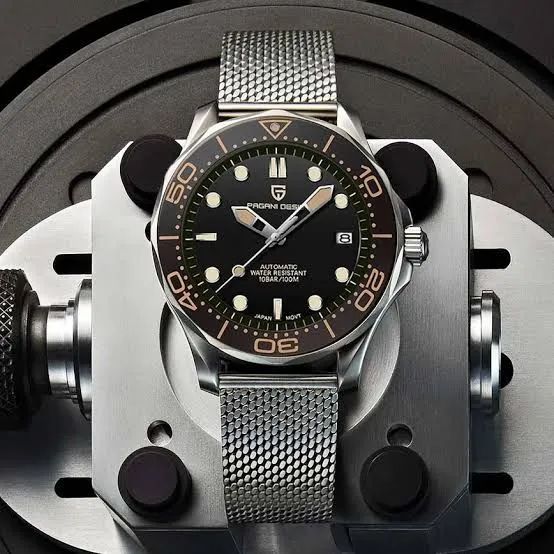 Relógio Masculino Automático Pagani Design 1667 Seamaster James