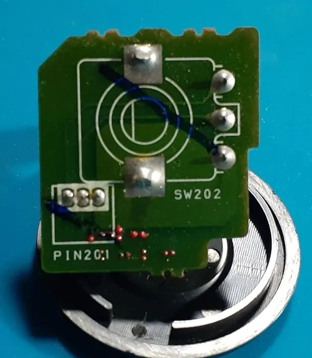 Botão VARICAP + placa mecanismo Seletor VARICAP AIWA NSX F15 , NSX