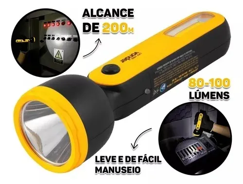 Lanterna Recarregável Vonder