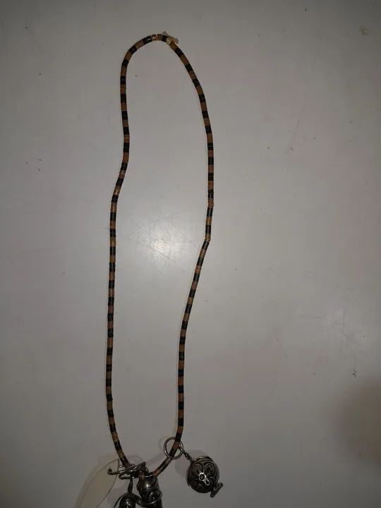 Colar artesanal com pingentes - Foto 5