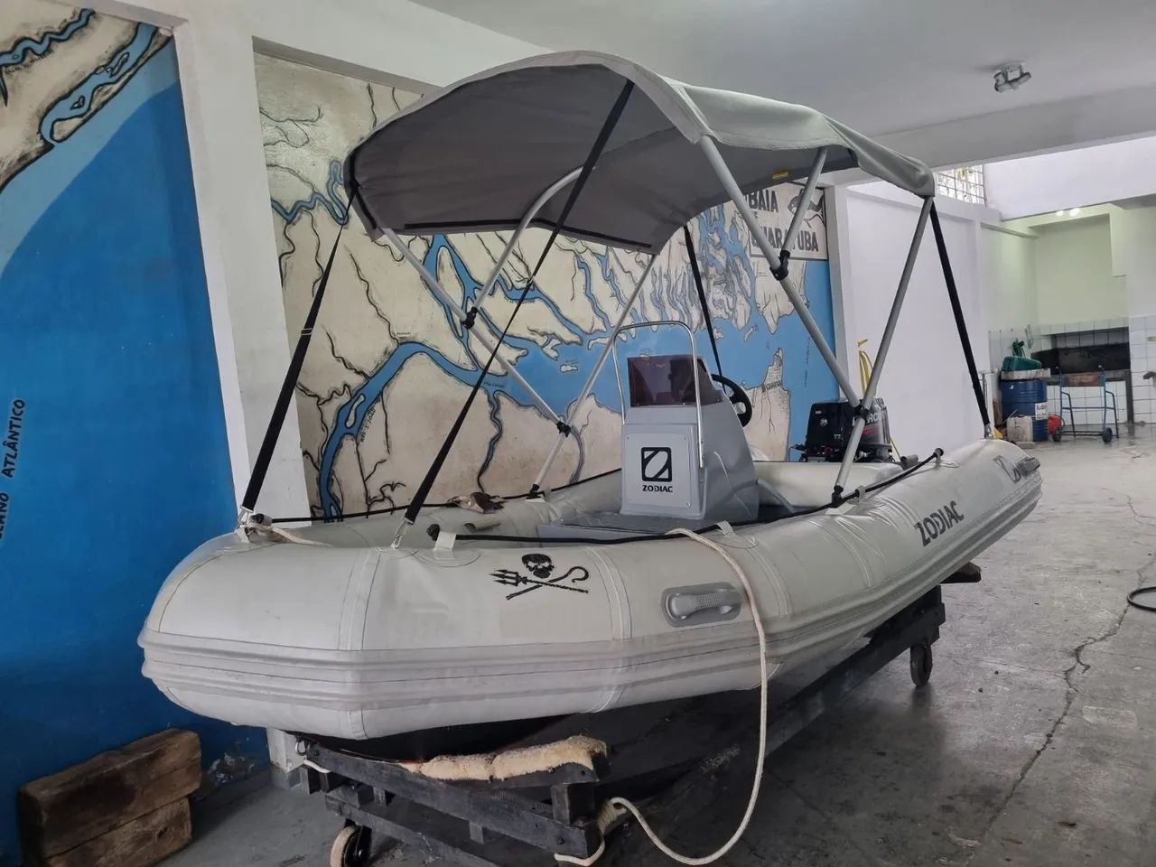 Lancha Inflável 15 Pés Motor Mercury 50HP 2022