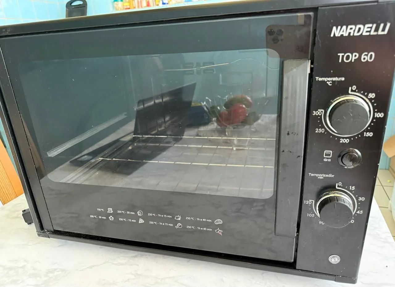 Churrasqueira Elétrica e Forno Elétrico( Usado uma vez)