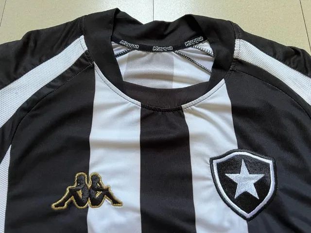 Camisa Botafogo Masculina Kappa Liquigás - Tamanho G - Oficial - Usada - Foto 3