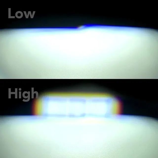 SEM DESCONTO! Par Lâmpadas Faróis de LED H4 560W 22000LM para carro - Foto 6