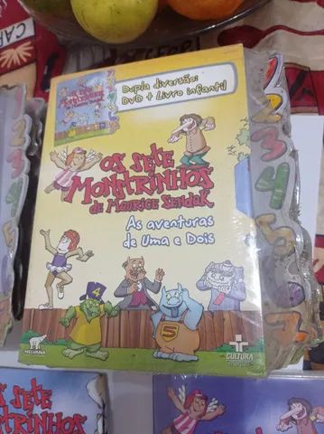 Dvd os sete monstrinhos de Maurice sendak - Foto 2