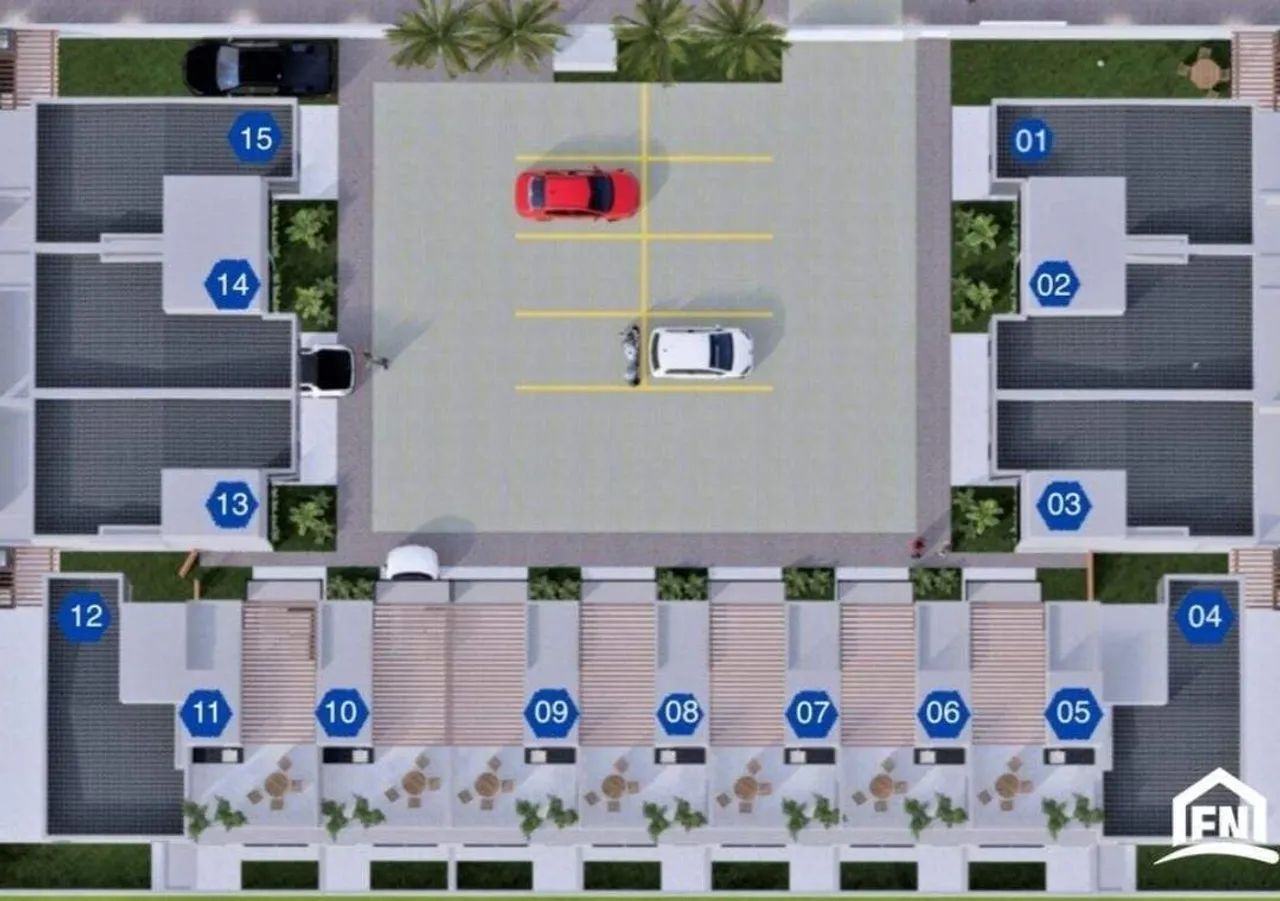 Casa duplex à venda em Nova Parnamirim (Parnamirim/RN) | Condomínio Valle Real II | 3/4 se - Foto 5