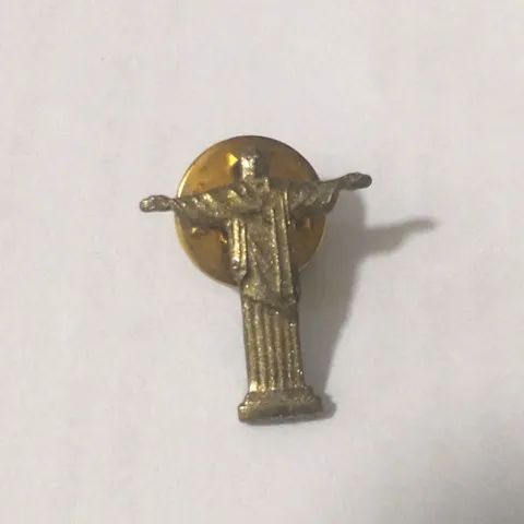 botton broche do cristo redentor