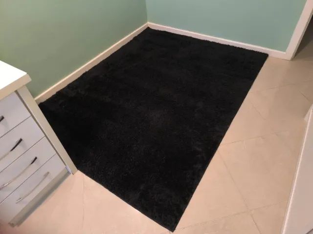 Tapete 2m x 1,50m Lox cor preto urbano vintage