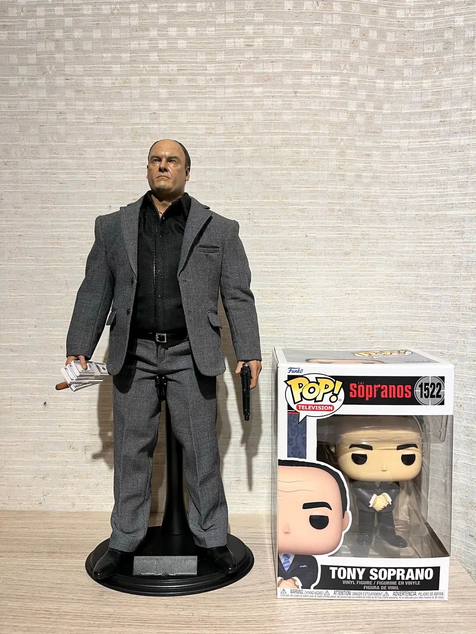 Figura Tony Soprano 1/6 Custom Premium N hot toys
