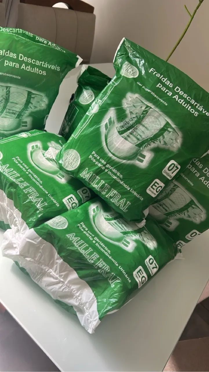Fraldas Geriátricas Mille Fral - Superabsorventes - Foto 4