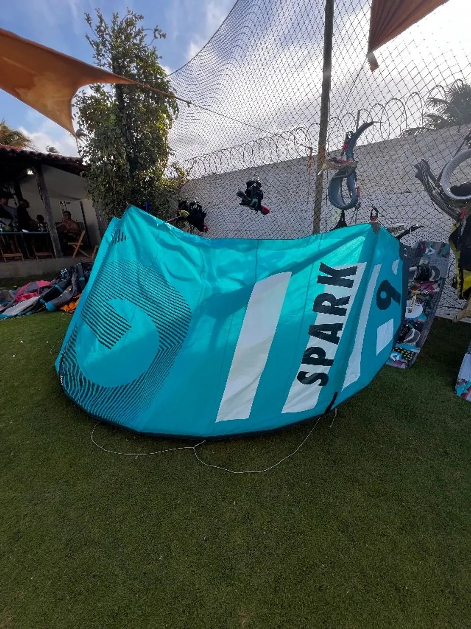Kite gaastra 9m com barra - Foto 5