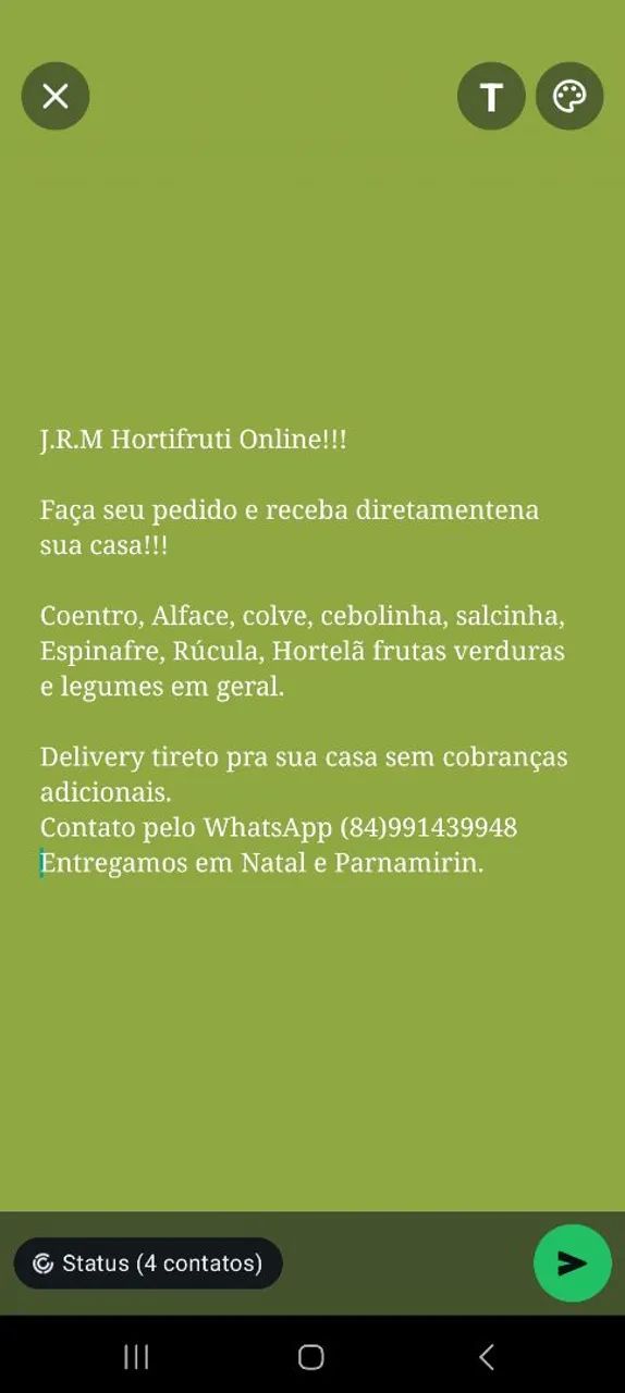 Hortifruti Online - Entrega em Natal e Parnamirim