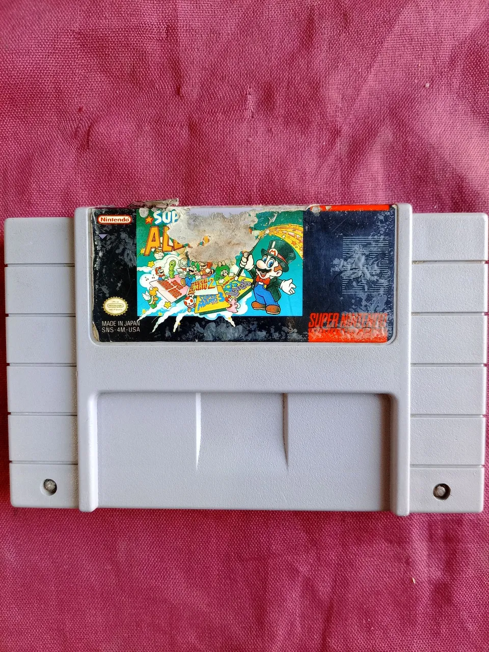 Super Mario All-Stars SNES Original