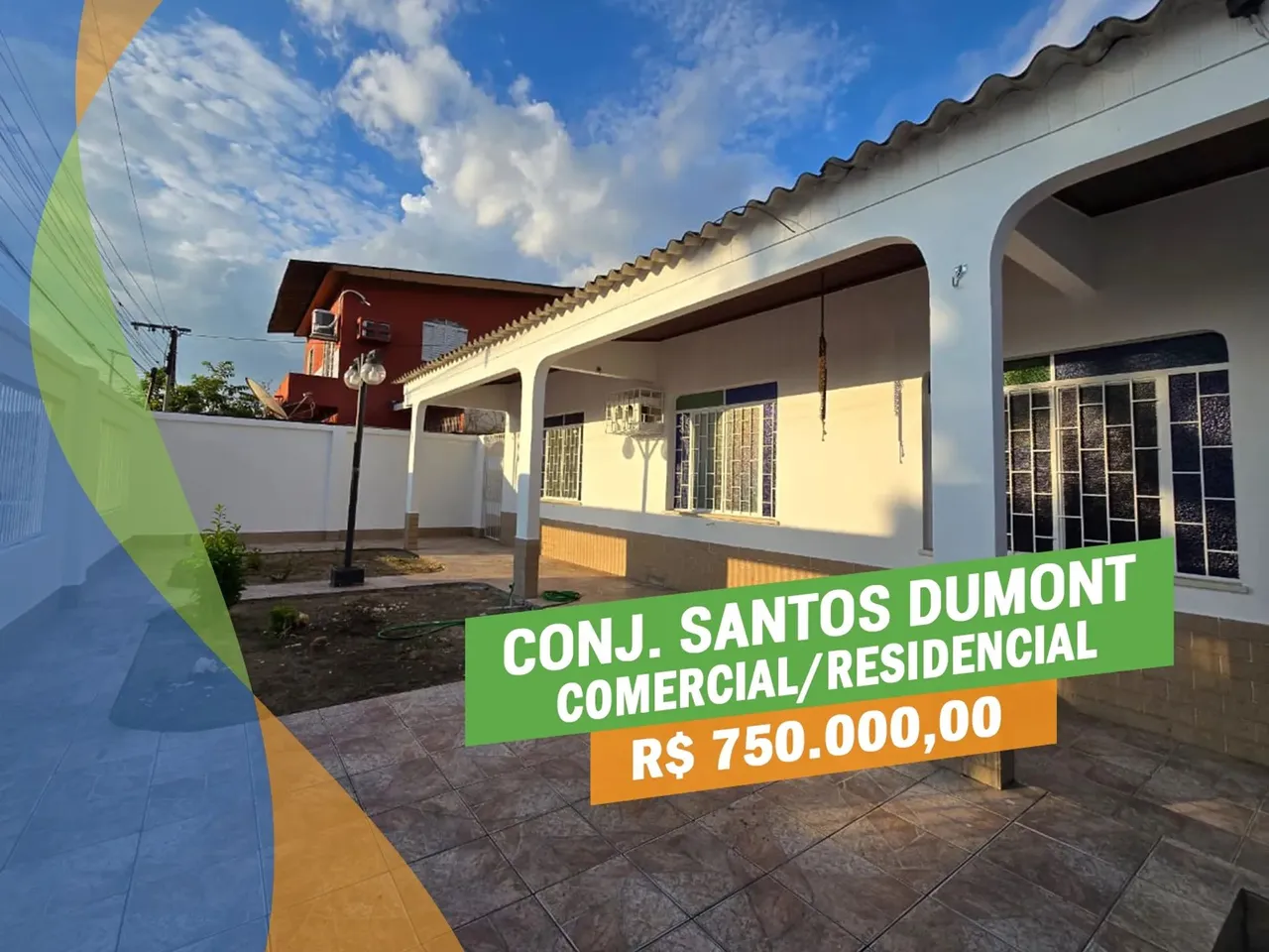 Casa Comercial e Residencial Cj. Santos Dumont