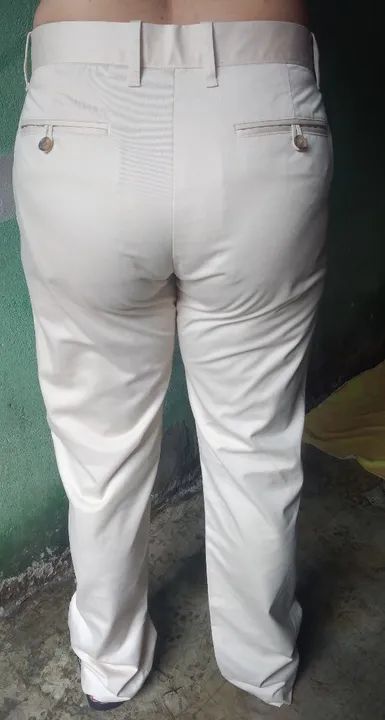 Calça bege Social - Foto 2