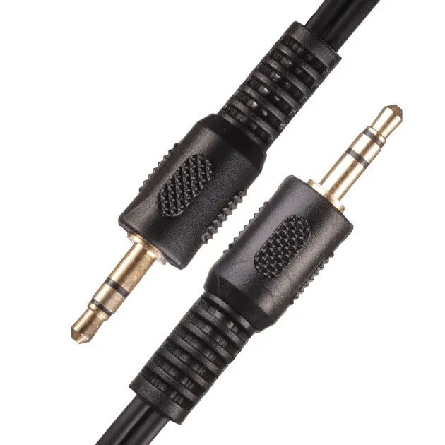 Cabo Auxiliar P2 + P2 Dourado 1,5m - Foto 2