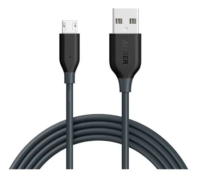 Cabo Anker Powerline Micro Usb 1,8 Metros Cinza - Foto 2
