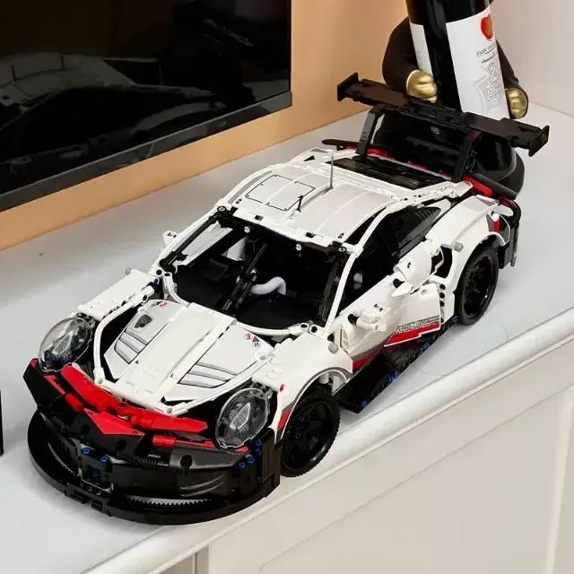 Tipo Lego Porshe GT3 1:10 1580 peças
