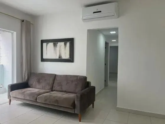 COND. SPLENDORE. DOM PEDRO, 3 QtOS SENDO 1 SUITE, SALA PARA 2 AMBIENTES, SEMI MOBILIADO