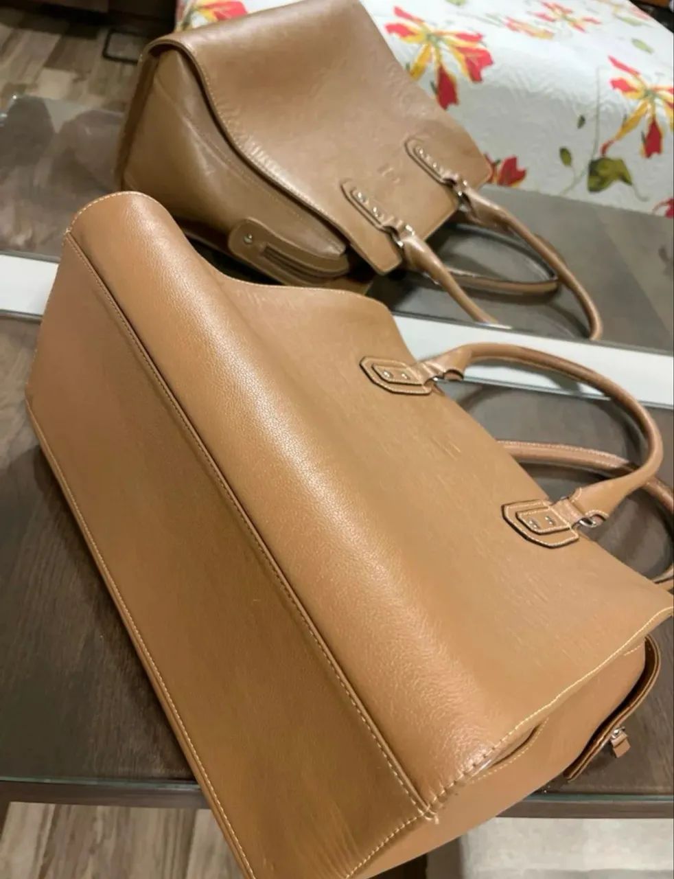 Bolsa em Couro Legítimo | Caramelo - Foto 4