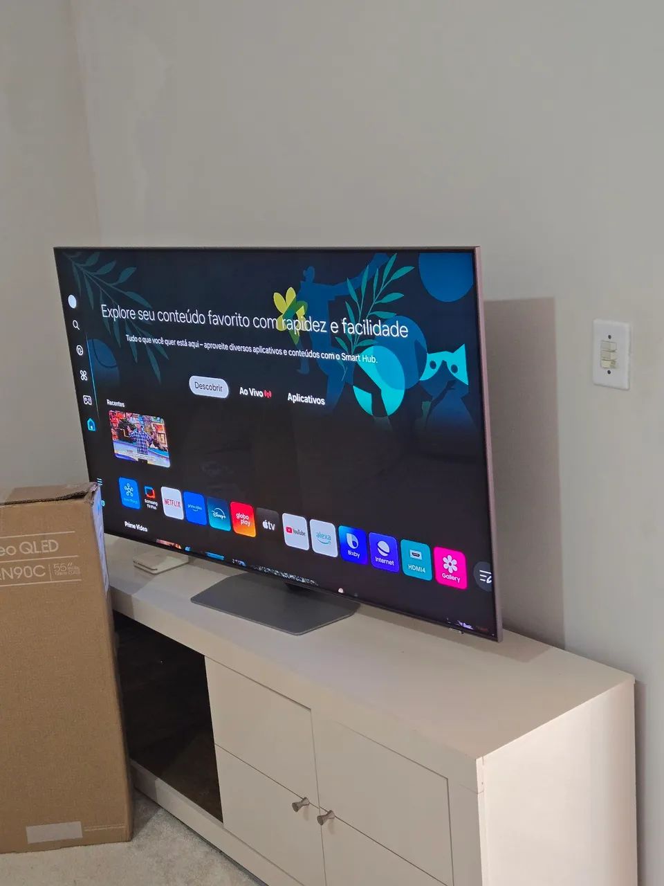Smart TV Samsung Mine LED (QN90C) 120HZ  - Foto 6
