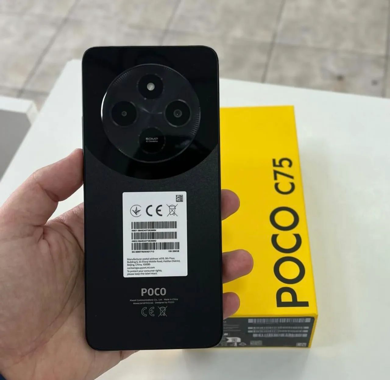 POCO C75 NA PROMOÇÃO 256GB/8RAM + PARCELAMENTO EM ATE 18X