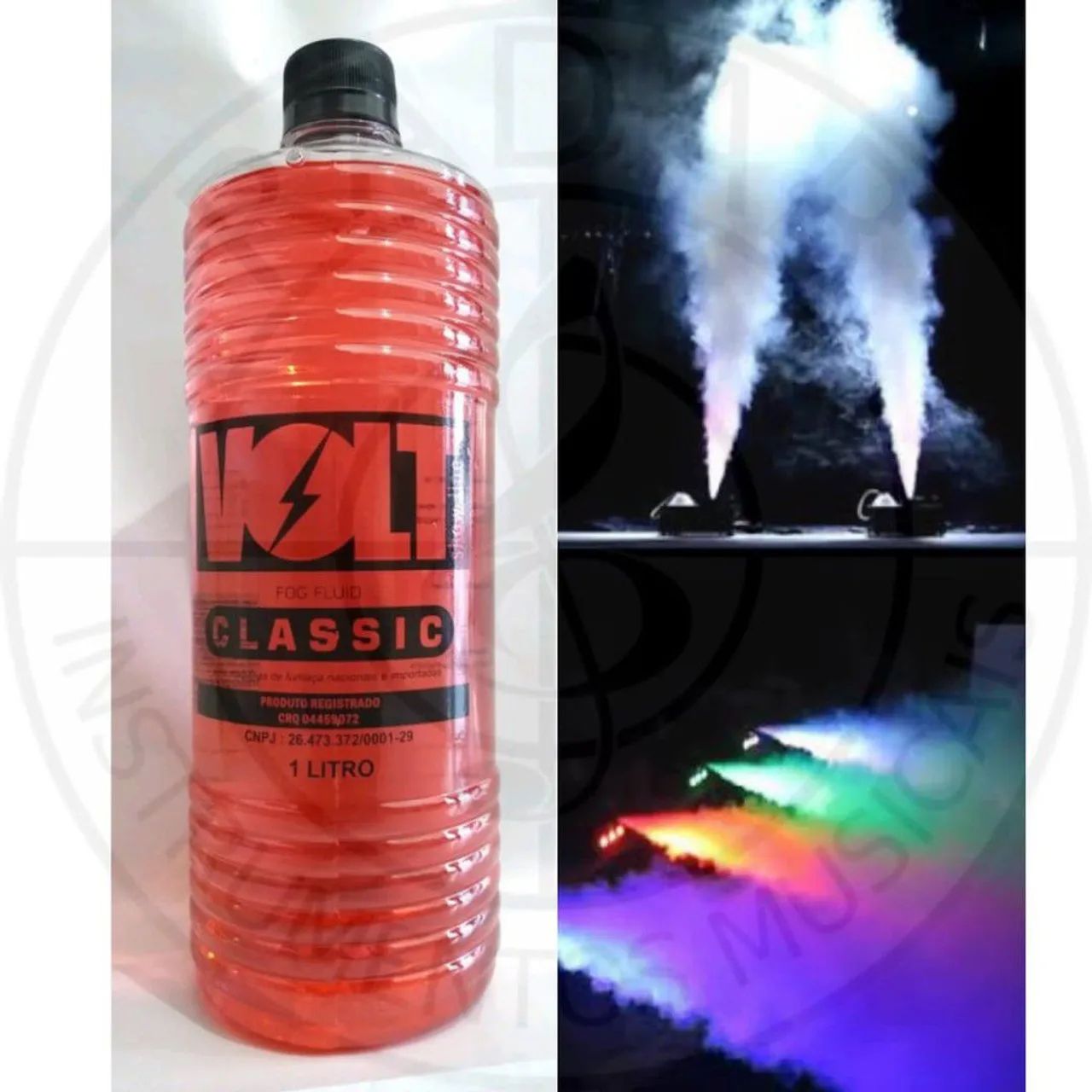 1 litro produto Maq. Fumaça 