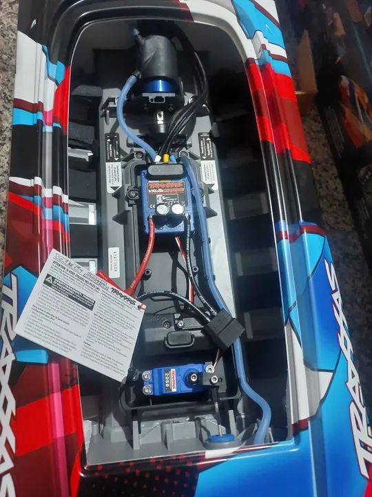 LANCHA TRAXXAS DCB M41 CATAMARAN RTR TQI TSM RED 57046-4 - Foto 4