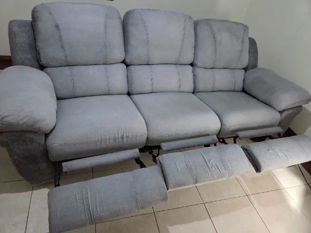 Sofá modular retrátil 2 ou 3 lugares - 2,5m - Foto 2