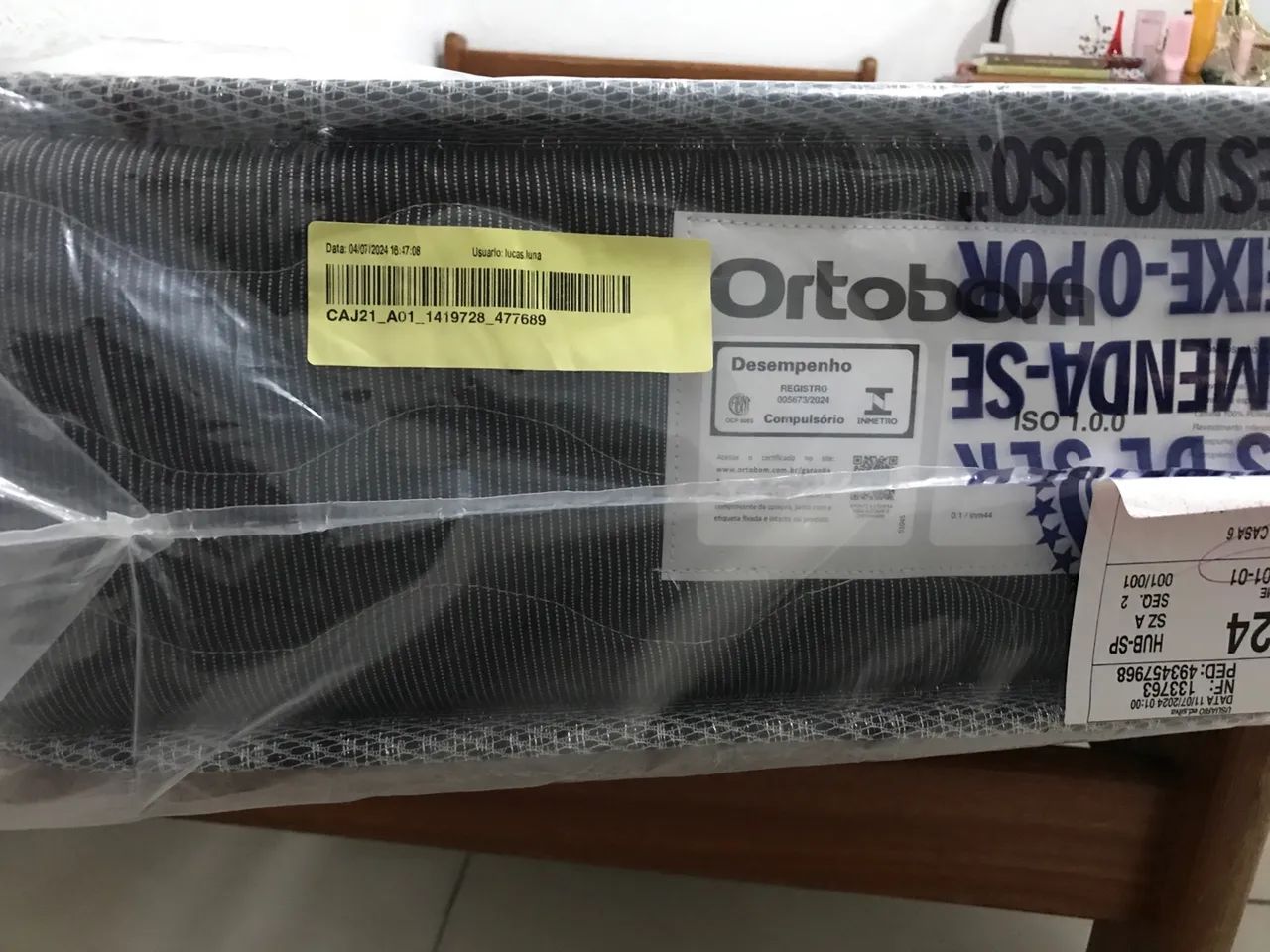 Colchão Ortobom Novo - Foto 2