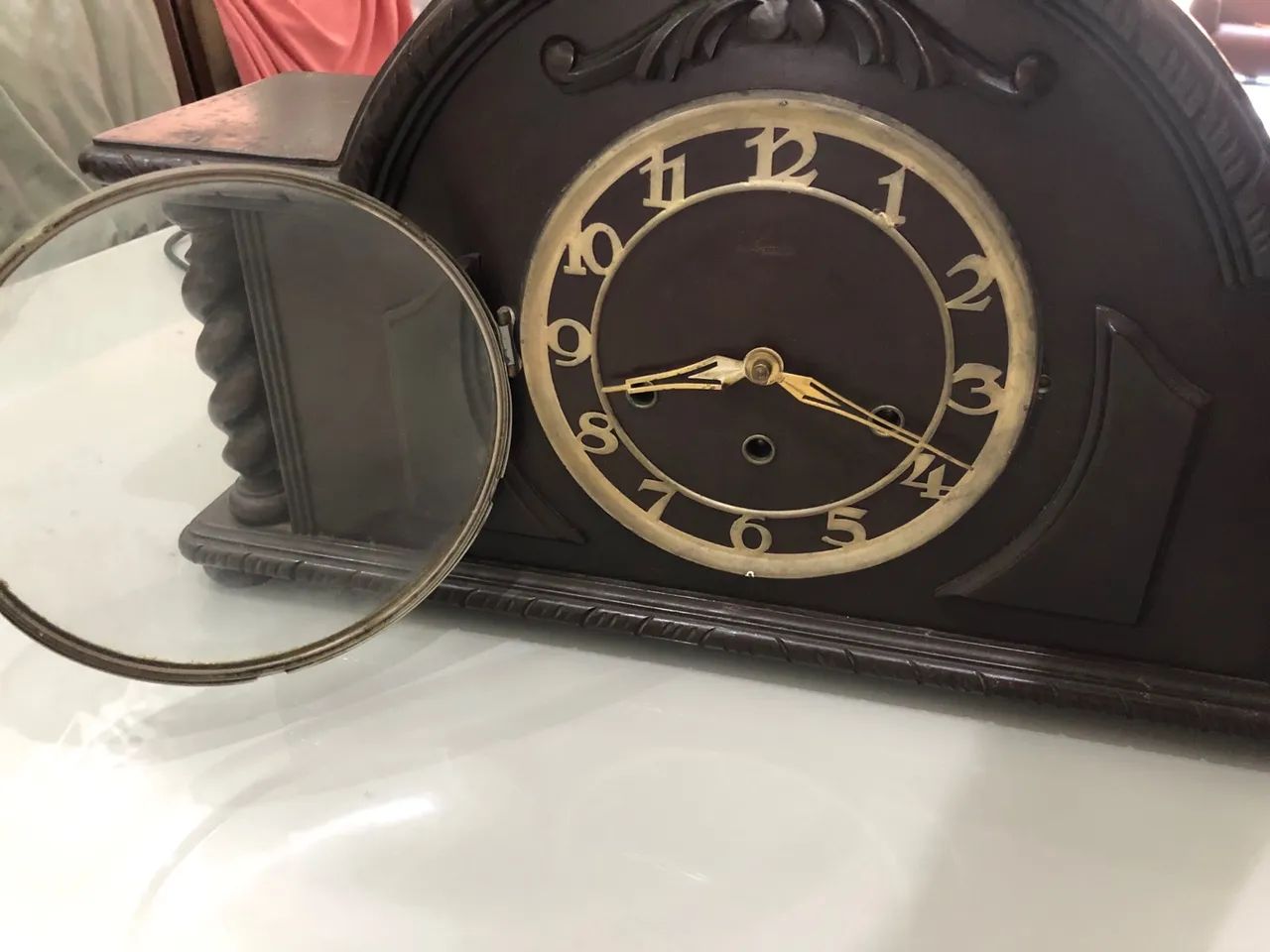 Relógio antigo de mesa 