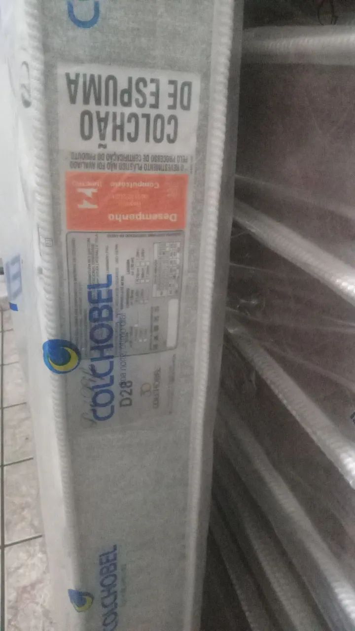 COLCHÃO SOLTEIRO D33 NOVO - Foto 4