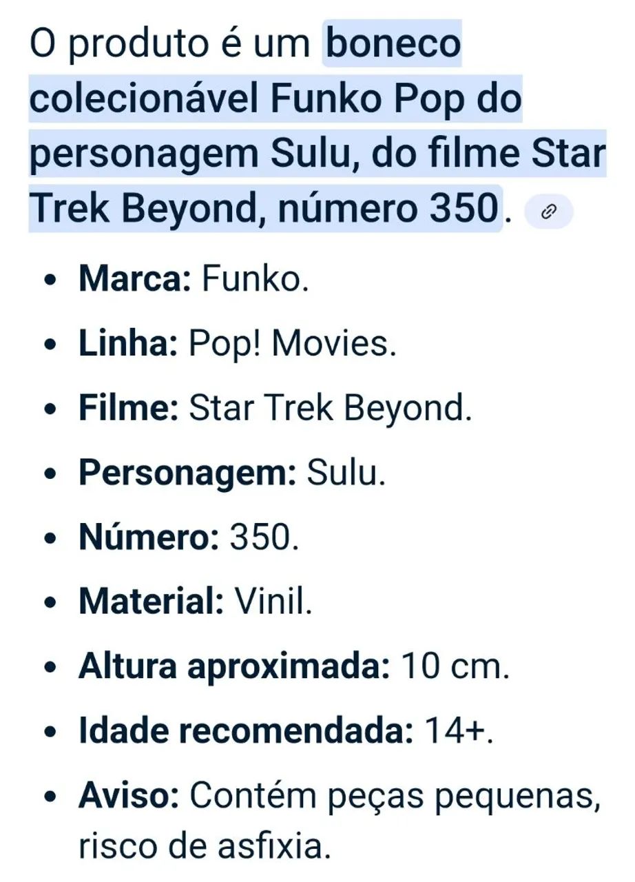 Funko Pop Star raro Trek Beyond Sulu 2016 - Foto 4