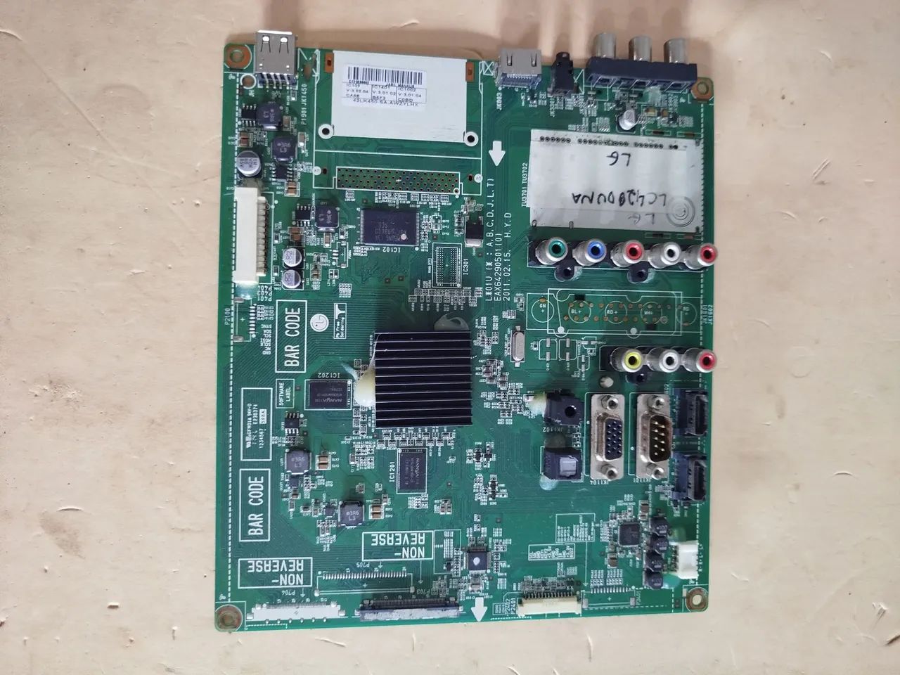 Placa Mãe TV LG LC420DUNA 40 polegadas 