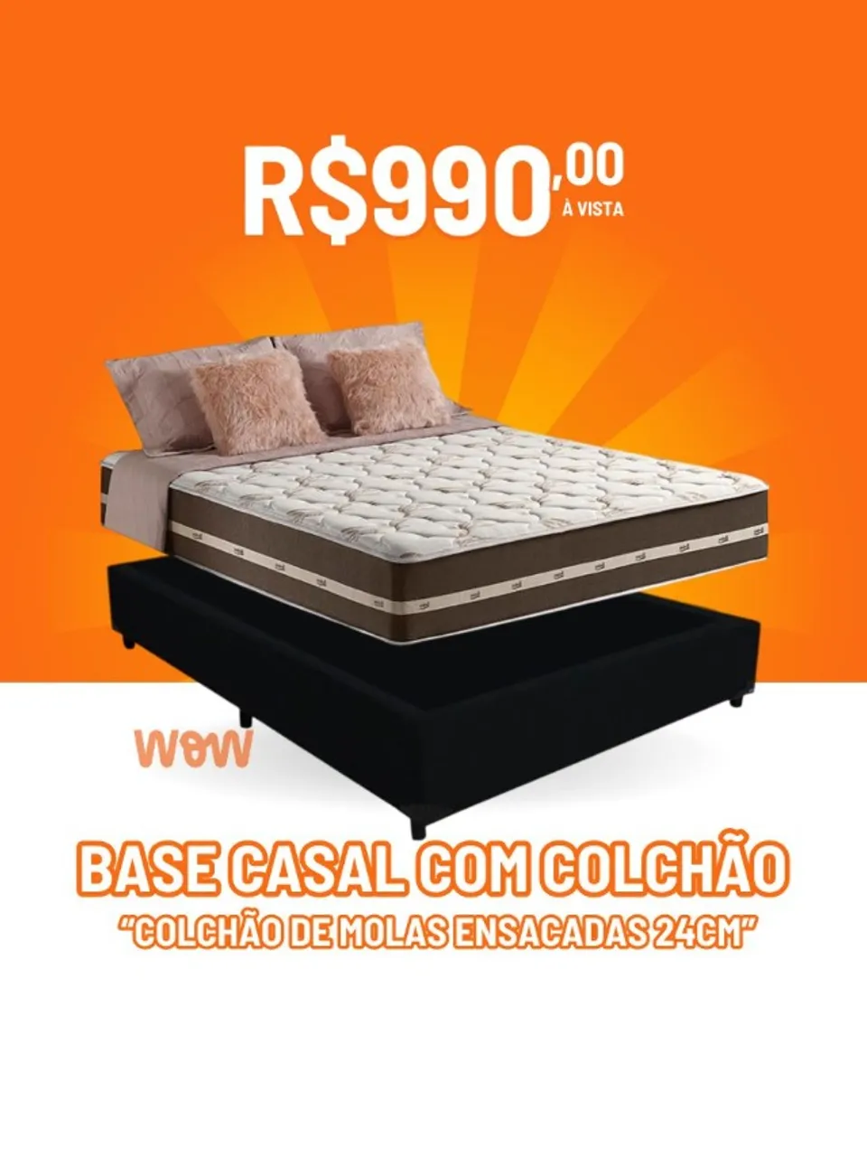 Cama Box e Colchão Melhor Preço e Qualidade