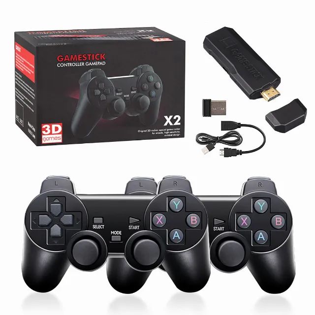 Game Stick GD10 X2 4K com Dois Controles e Entrega Hoje!