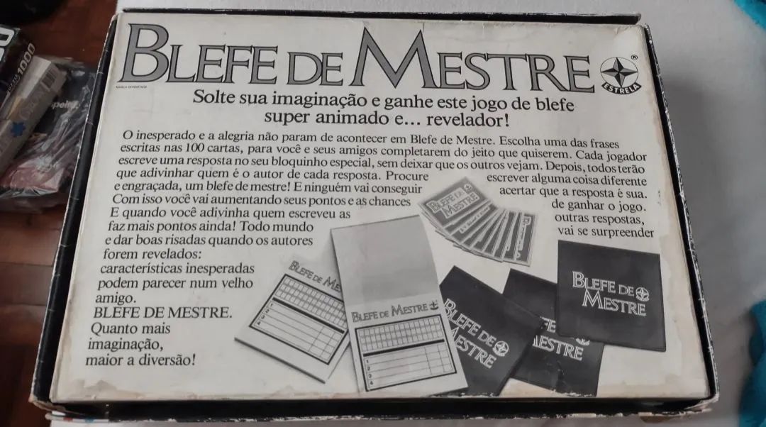 Jogo Blefe de Mestre - Estrela Completo  - Foto 3