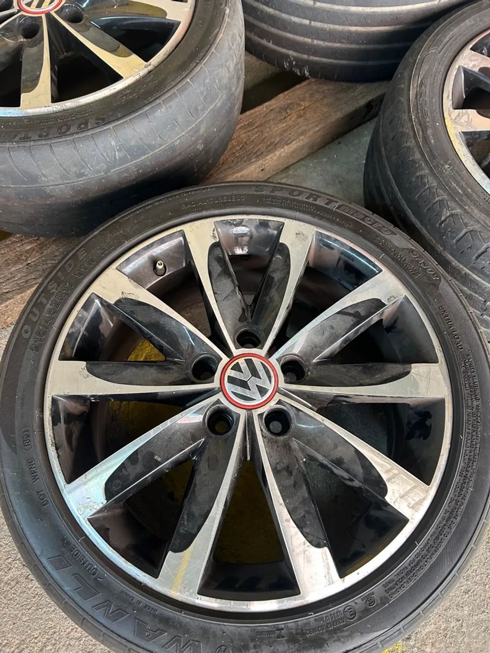 Rodas Jetta 5x112 aro 17  - Foto 2