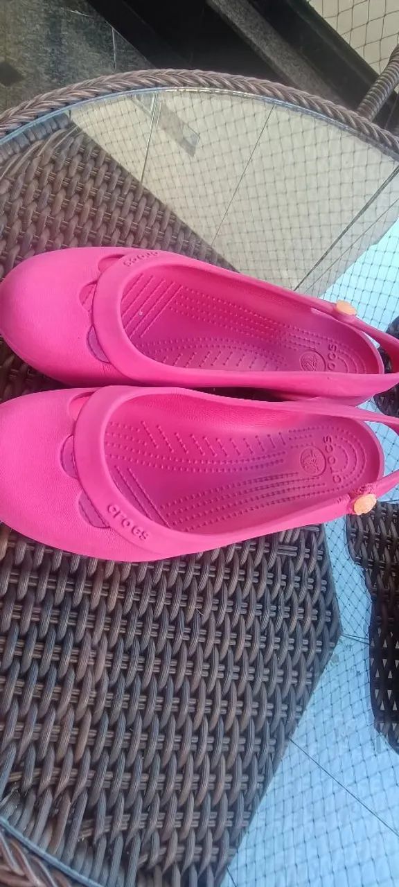 Sandálias Crocs Rosa