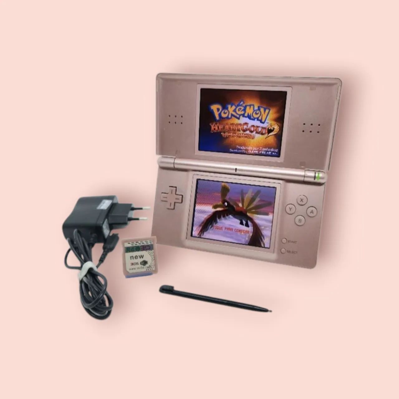 Nintendo DS Lite Bivolt , Cor Rosa , R4 vários Jogos - Consoles de ...