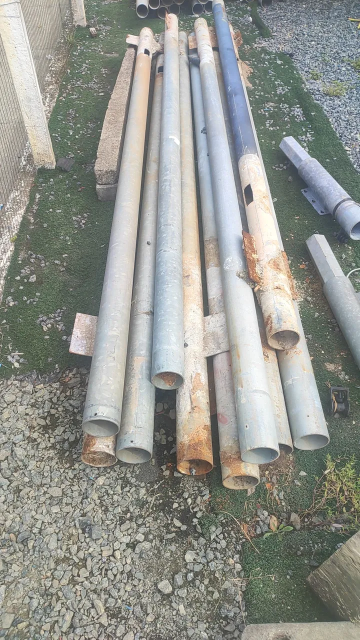 Pilares de Ferro para Construção