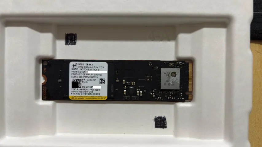 SSD NVMe Gen4 1TB - Original do ROG Ally X