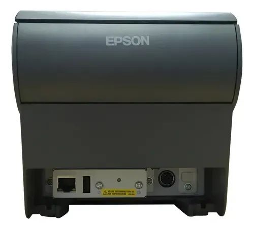 Impressora térmica Epson Tm-t88v Cupom Nfc-e Qr Code Rede Cor Cinza-escuro  - Foto 2