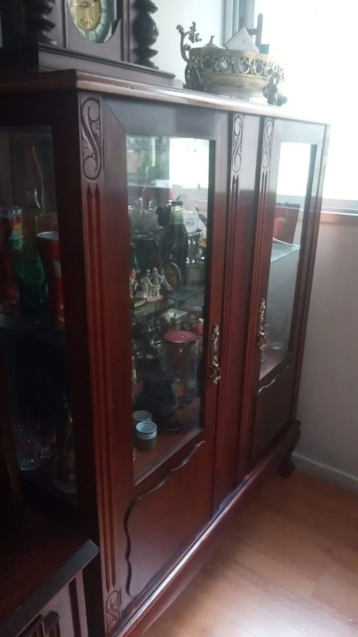 Cristaleira antiga restaurada - Foto 4