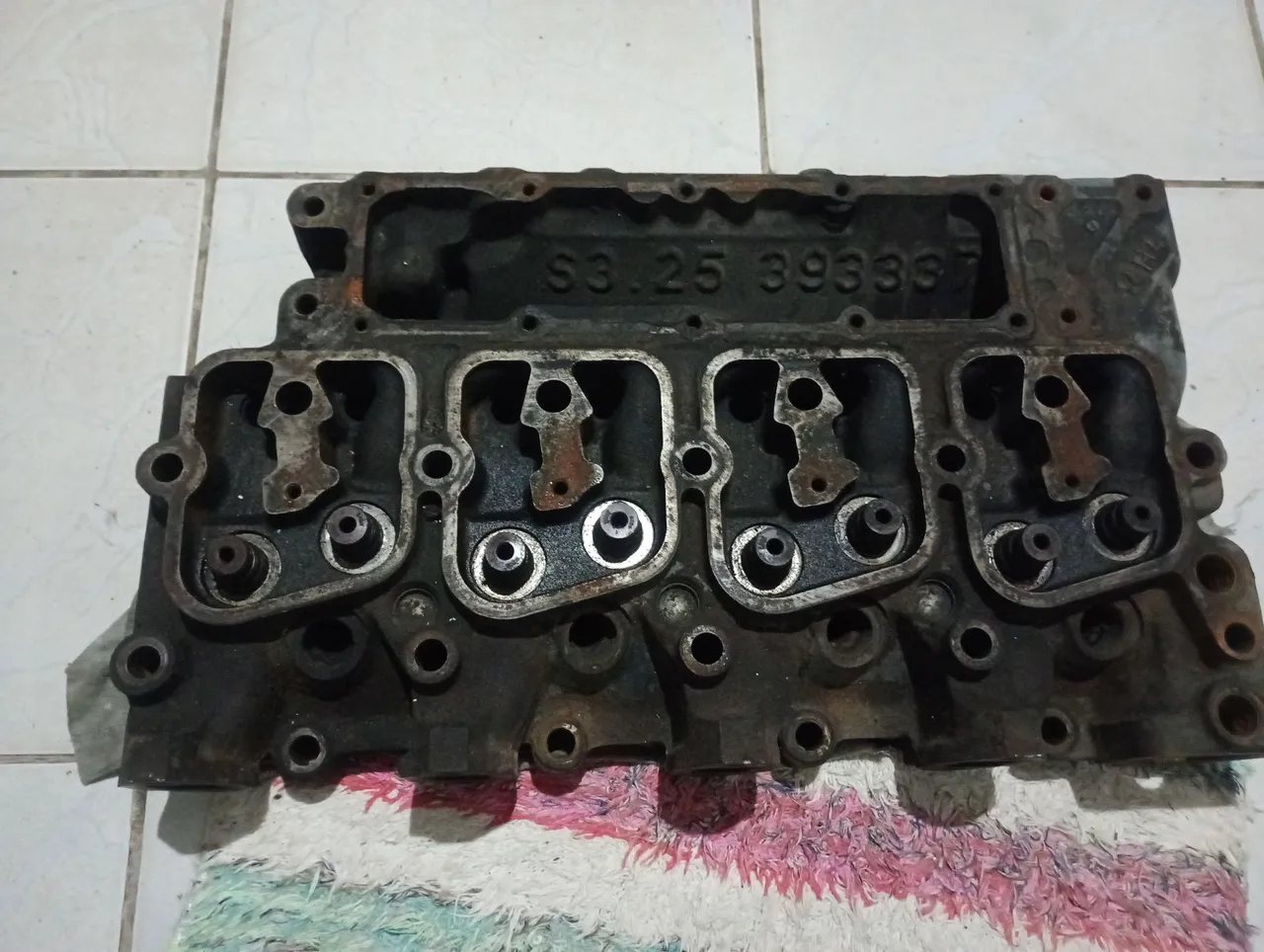 Cabeçote motor cumins série b 4 cilindros