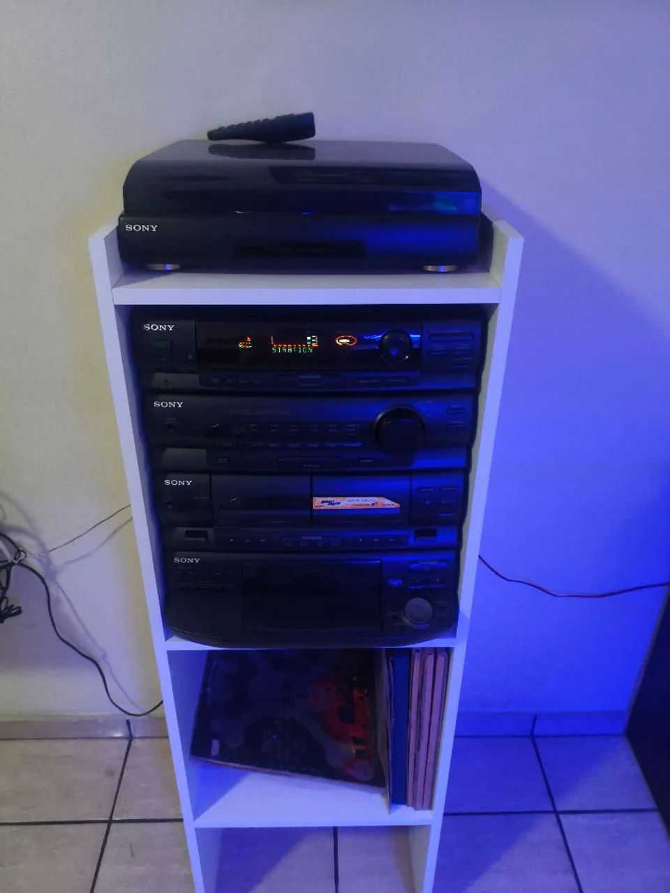 Mini System Sony Vintage Completo