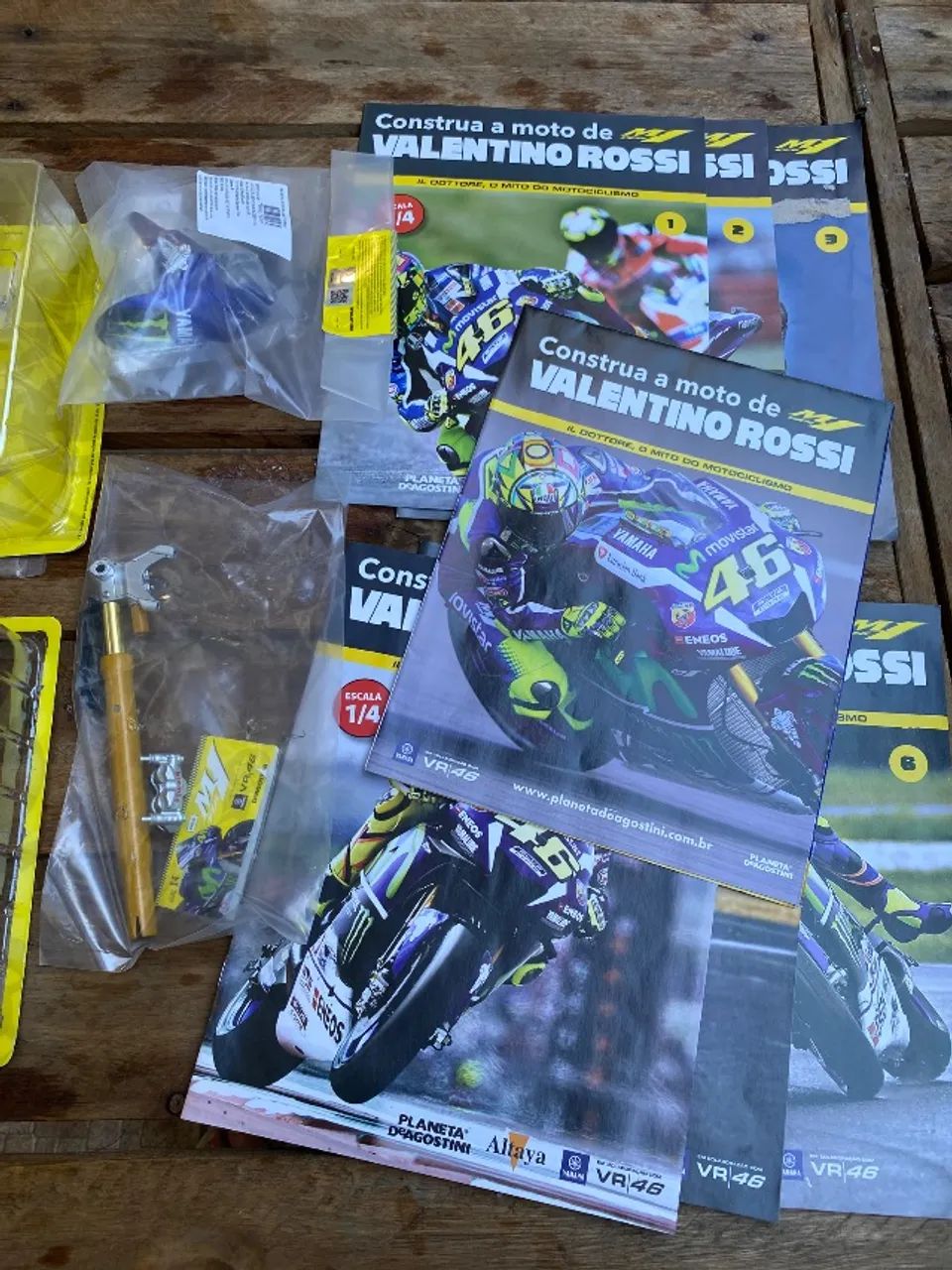 Valentino Rossi construa sua moto - Foto 2