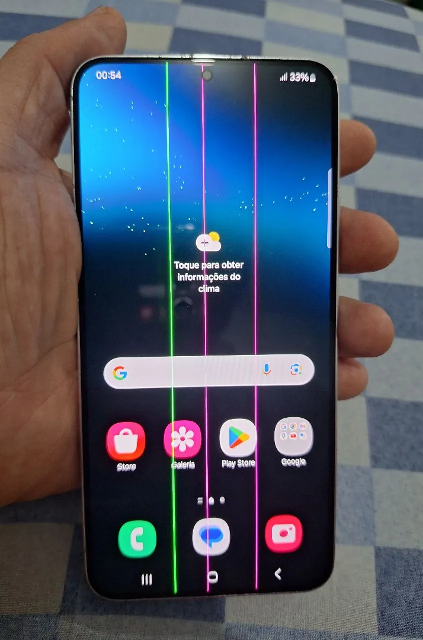 Samsung S22 Plus 5G 256GB 8GB Ram Excelente estado ( LISTRAS NA TELA )