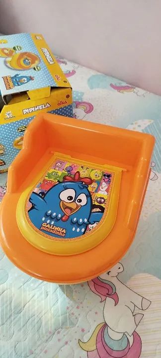 Piniquinho infantil galinha pintadinha  - Foto 4