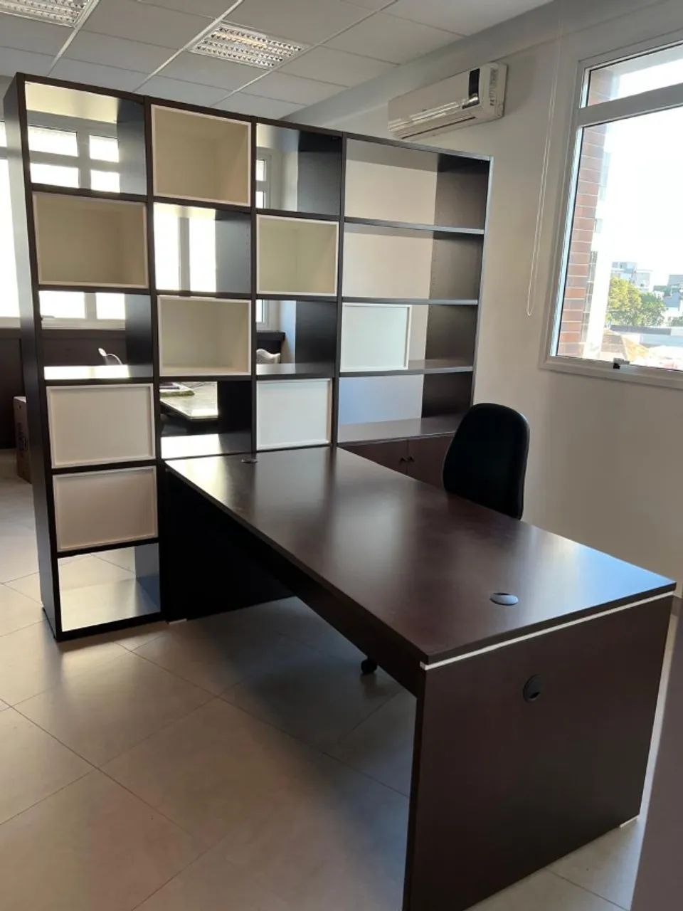 Conjunto de Mesa e Estante para escritório - Foto 5